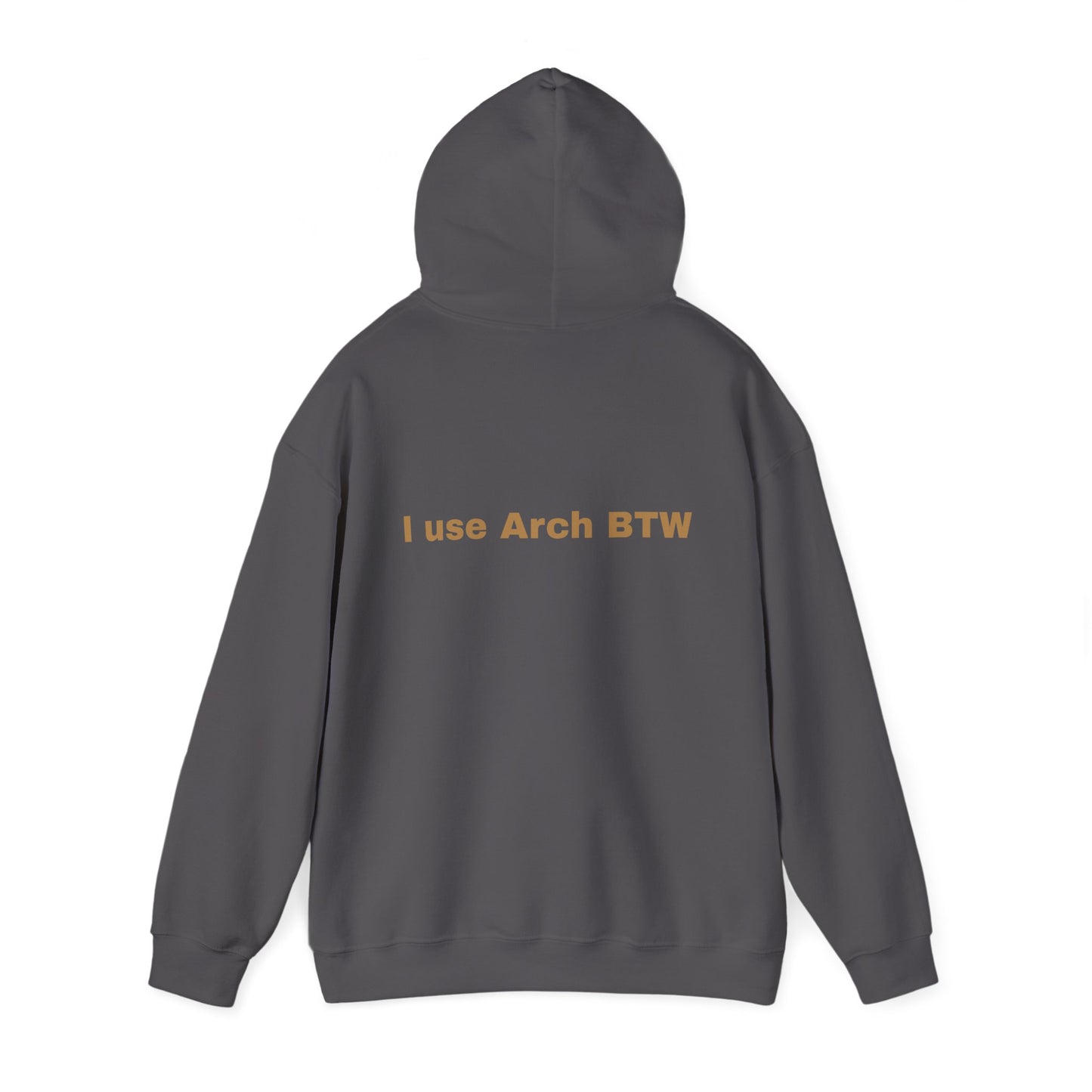 Hooded Sweatshirt with ARCH BTW Design