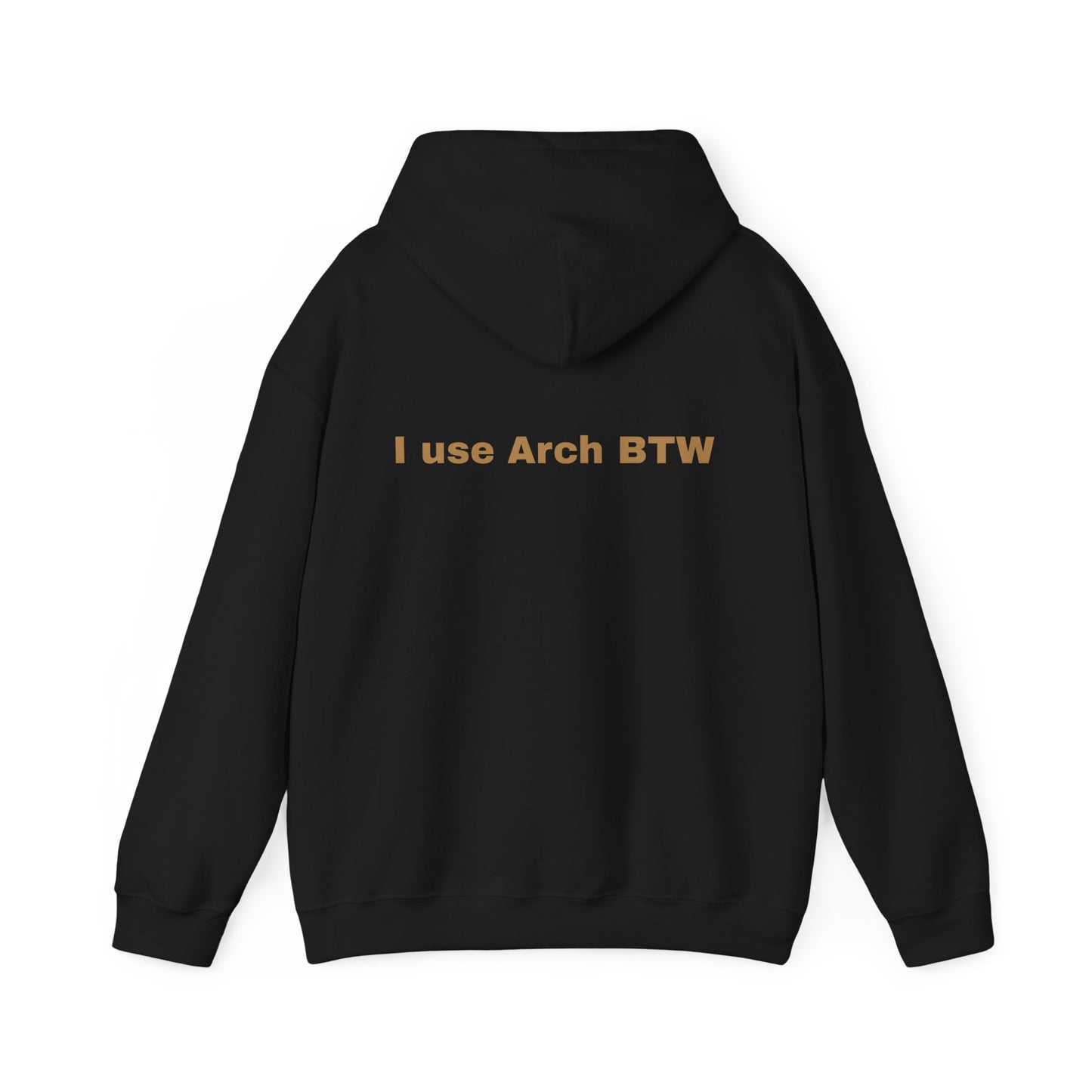Hooded Sweatshirt with ARCH BTW Design