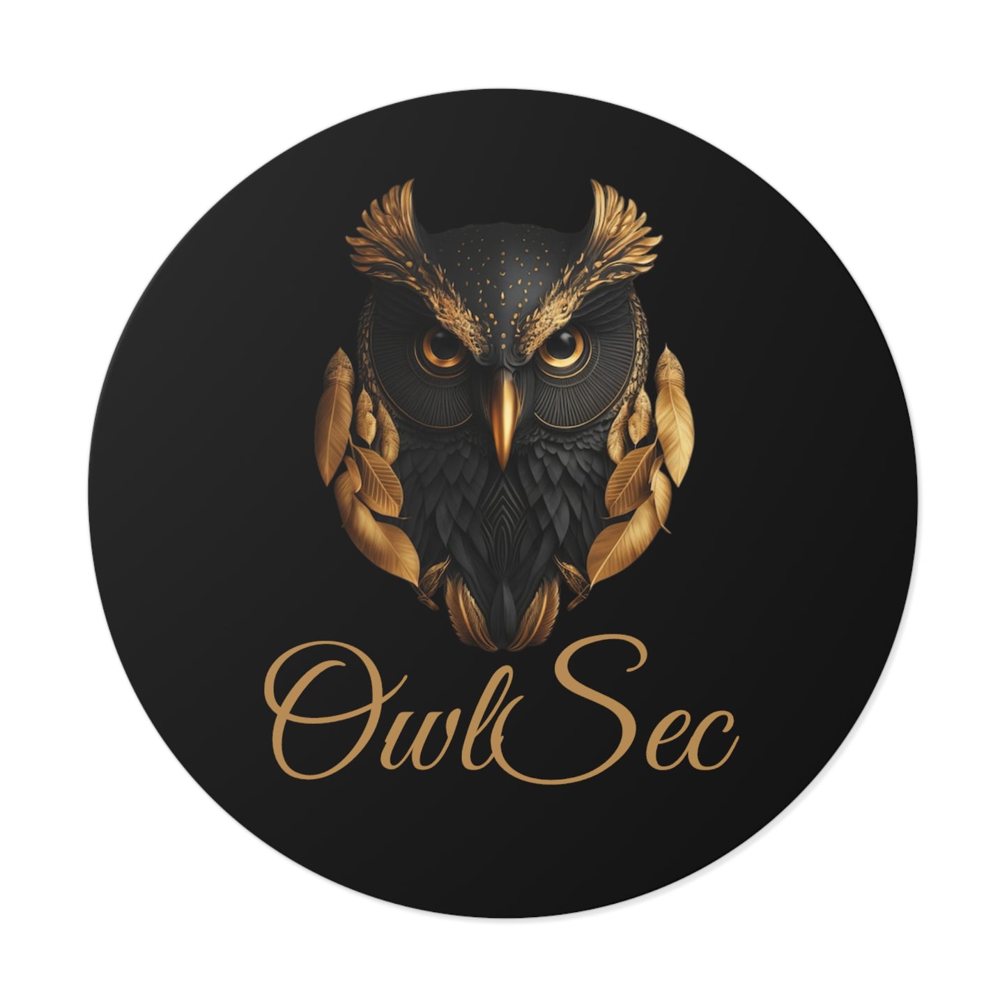 OwlSec Vinyl Sticker in Multiple Sizes