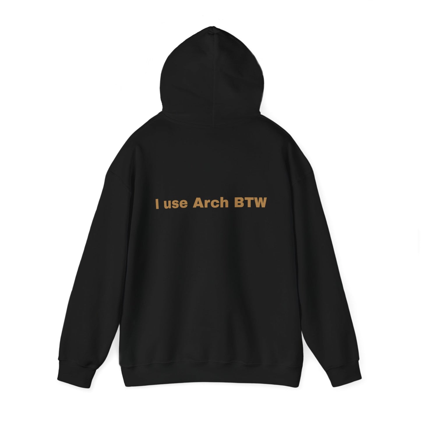 Hooded Sweatshirt with ARCH BTW Design