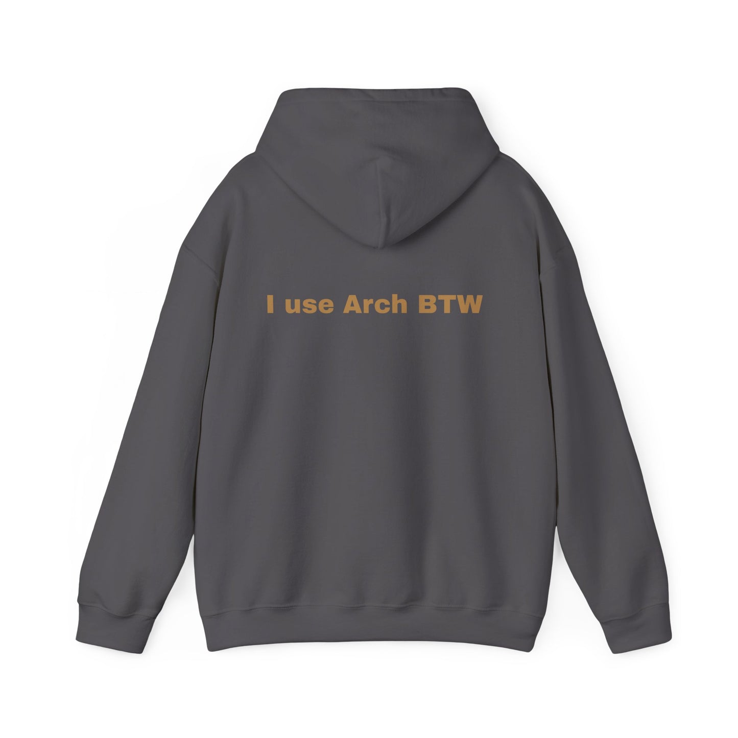 Hooded Sweatshirt with ARCH BTW Design