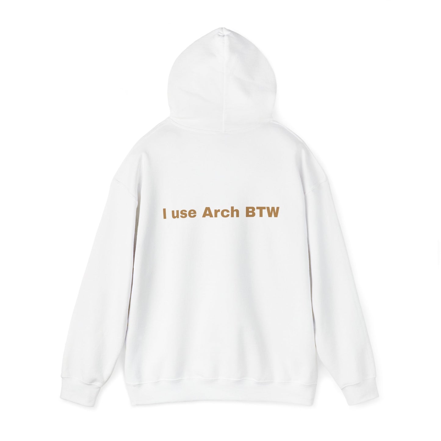 Hooded Sweatshirt with ARCH BTW Design